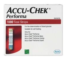 Pack Of  2 ACCU-CHEK Performa Blood Glucose 100/Each Test Strips EXP March 2025 picture