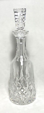 WATERFORD ~ Elegant Crystal Tall WINE DECANTER w/STOPPER (Lismore) ~ Ireland picture