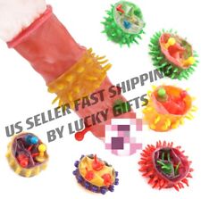 52pc Sensitive Orgasm Thin Latex Condoms Dotted Ribbed Stimulate Vaginal US SHIP picture