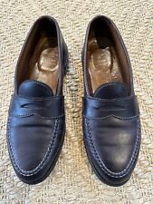 Vintage Alden 986 10.5 AA/B Cordovan Handsewn Penny Loafer Shoes picture