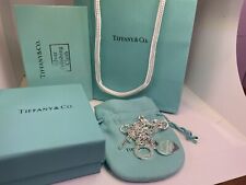 Tiffany &Co. Toggle Heart Charm Bracelet .925. Near Mint Condition. Retail $625 picture