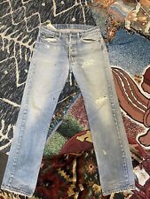 Vintage Distressed 1980's Levi's 501 Jeans  Measure approx 30x30 almost 30x31 picture
