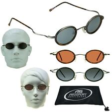 Small Round Circle Sunglasses John Lennon Hippie Vintage Classic Oval Glasses picture