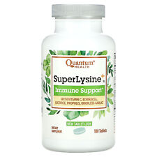Quantum Health Super Lysine  Immune System 180 Tablets Milk-Free, No Artificial picture