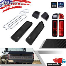 Smoke LED Tail Light & Reverse Light w/ Gaskets For 67-72 Chevy GMC Pickup Truck picture