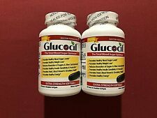 (2) New Sealed Bottles Glucocil/Total Blood Sugar Optimizer Easy Swallow Softgel picture