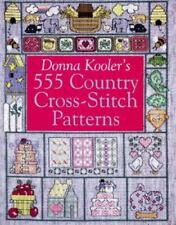 Donna Kooler's 555 Country Cross-Stitch Patterns - Paperback - GOOD picture