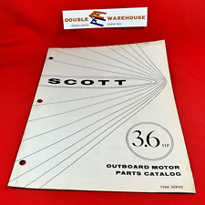 1958 Scott 3.6 HP 130A Series Outboard Motor Parts Catalog 130A-8714 McCulloch picture