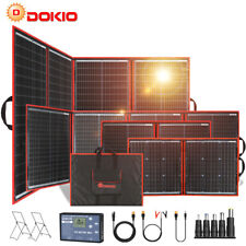 Dokio 100w 200w 300w Portable Foldable Solar Panel for RV/Power station/Camping picture