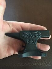 Ford Anvil Blacksmith Collector Paperweight HOTROD Auto F150 Car Truck Cast Iron picture