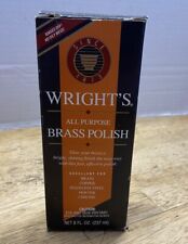 Wright's All Purpose Brass Polish 75% Full See Pics Discontinued picture