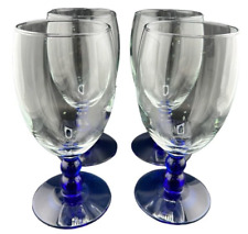 LIBBEY METROPOLIS COBALT ICED TEA GLASS SET OF 4 picture