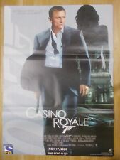 CASINO ROYALE 007 james bond 2006 daniel craig wow Rare Film Poster India ENG picture
