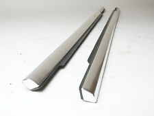 2007 - 2013 Mercedes Benz S Class W221 Window Glass Chrome Trim Seal Front Set picture