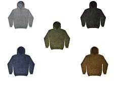 Vintage Mineral Wash Hoodie Sweatshirts Adult S - 3XL Multi Colors 80% Cotton picture