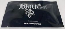Black XS by Paco Rabanne Eau de Toilette Perfume Parfum Profumo 1.2ml 0.04oz picture