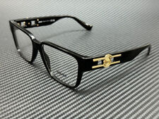 VERSACE VE3346 GB1 Black Gold Men's 53 mm Large Eyeglasses picture