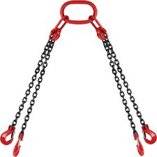5/16'' x 5' Chain Sling 4 Legs G80 Lifting Chain with Grab Hooks picture