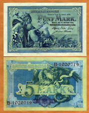 Germany, Empire, 5 Mark, 1904, P-8b, UNC   Germania, Dragon picture