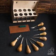 Wood carving set of 10 palm chisels professional wood carving set wood carving picture
