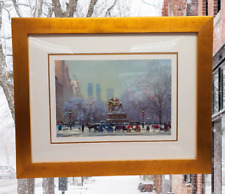 Alexander Chen Central Park South Seriolithograph 2006 Pencil Signed Numbered NY picture