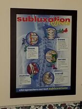 Framed Wall Decor, Chiropractic Office, Sublaxation Effects picture