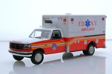 1994 Ford F-350 FDNY New York City Ambulance EMT 1:64 Scale Diecast Model Truck picture