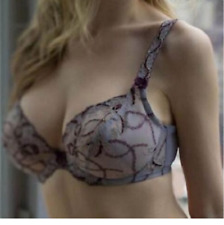 ALEGRO Sexy Lingerie Sheer Embroidered Lace Underwire Bra - 9009 Rae 30-40 picture