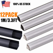 12Pack 1M/3.3FT Led Aluminum Channel System V Shape Led Strip Light Diffuser  picture