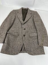 VTG Stafford Harris Tweed Blazer Sport Coat Sport Jacket Wool Two Button READ picture