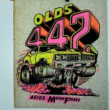 Authentic VINTAGE Olds 442 