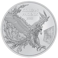 2023 South Korean Phoenix Coin BU 1 oz .999 Silver in capsule picture