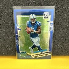 Anthony Richardson 2023 Donruss Optic Blue Glitter Rated Rookie SSP RC Colts picture