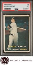 1957 Topps #95 Mickey Mantle PSA 1 picture
