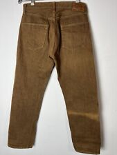 Sugar Cane Brown Denim Pants Jeans Toyo Enterprise Men Japan Original Sz 32x30 picture