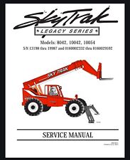 Skytrak Telehandler 8042-10054 Service Manual. USB/Digital Copy.  picture