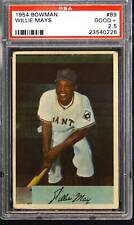 1954 Bowman #89 Willie Mays PSA 2.5 picture