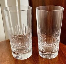 Baccarat Nancy Highball Crystal Glasses Excellent condition. Pair. Made in Fance picture