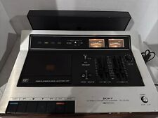 Vintage SONY TC-137SD STEREO CASSETTE RECORDER Works-tested Super Clean picture