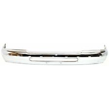 Bumper For 1993-1997 Ford Ranger Front Chrome With Molding Holes F57Z17757AA picture
