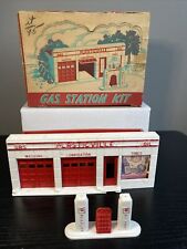 O Ga Plasticville GO-2 Small Gas Station w/ Orig. Box Model Train Railroad RR picture
