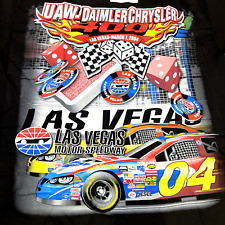 Vintage 2004 Nascar Graphic Shirt Las Vegas 