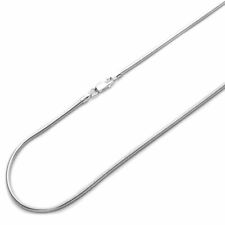 1.5MM Solid .925 Sterling Silver Italian Snake Chain Necklace Made In Italy  picture