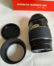 Vintage Cavalier Camera Lens F: 2.8 135mm 55 No. 701439 Japan with Box & Case picture