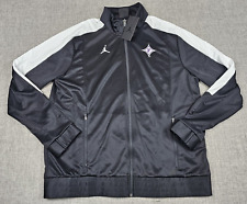 Furman Paladins Jordan Brand Jacket Mens XL Black Full Zip Nike Warmup NWT picture
