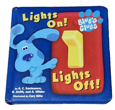 Blue's Clues Lights On Lights Off Board Book 1998 picture