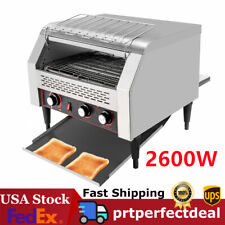 450Slices/H 2600W Commercial Conveyor Toaster Heavy Duty Electric Baking Machine picture