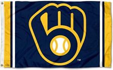 Milwaukee Brewers 3x5 ft Flag Banner MLB Baseball Champions  picture