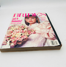 BRIDE’S Magazine VTG October/November 1988 Wedding Dresses picture
