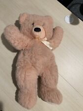 Vintage Applause Plush Pink bear 18 inches Great Condition Soft picture